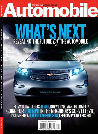 Cover of Automobile Magazine 