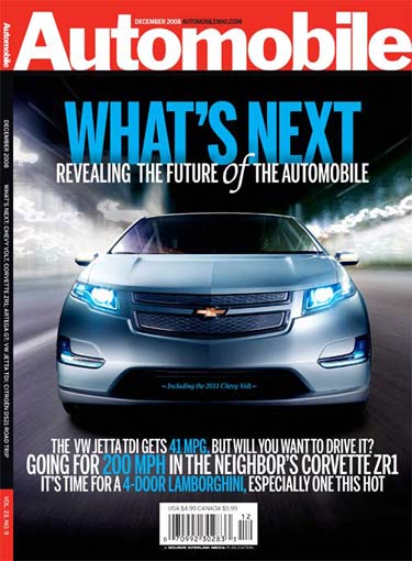 Cover of Automobile Magazine 