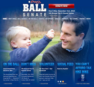 Greg Ball website