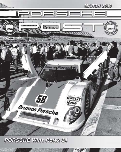 Porsche Post March 2009 cover